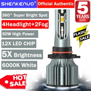 Kit de faros LED de haz alto/bajo para Chevy Suburban 2015-2020 bombillas antiniebla Q8 - Imagen 1 de 19