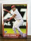 2015 Topps 309 Maikel Franco Phillies Rookie Baseball Card. rookie card picture