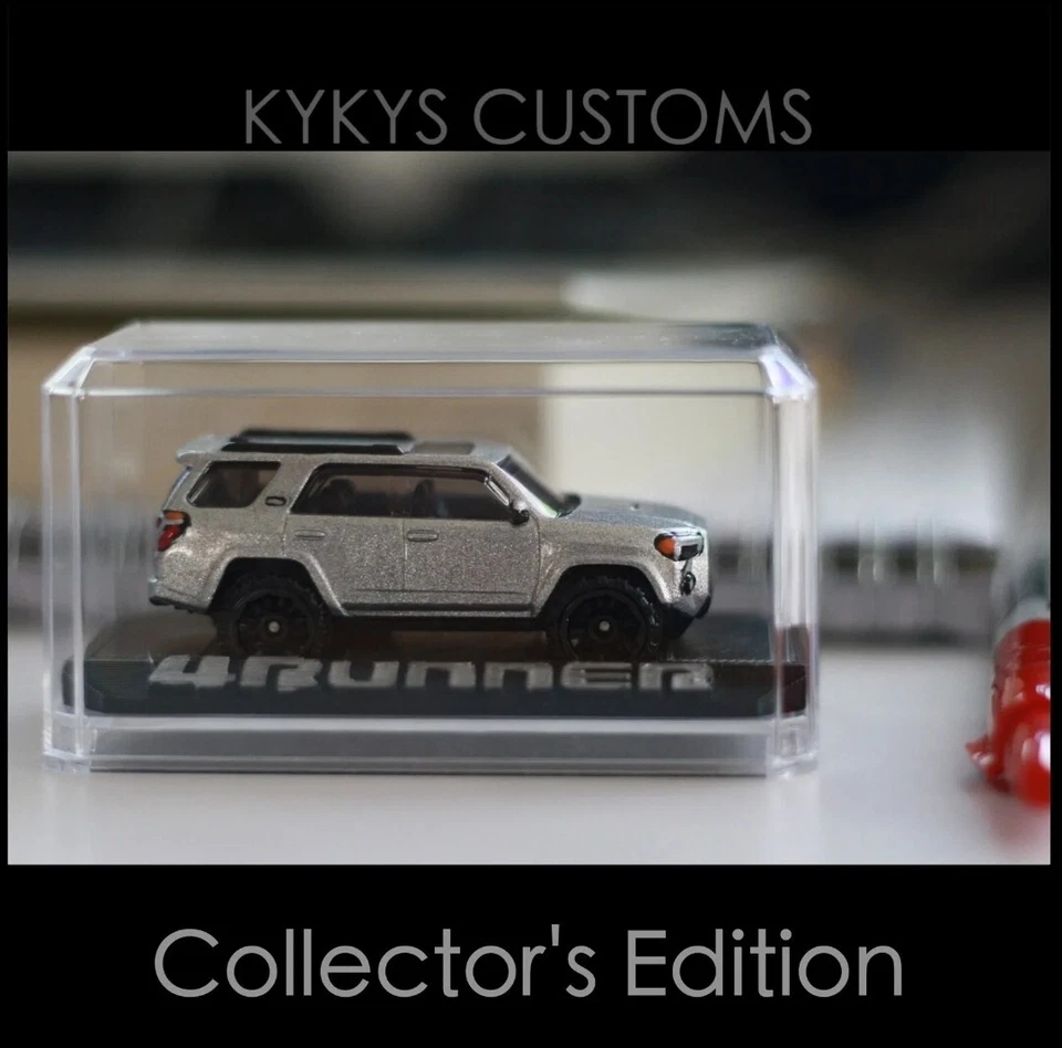 KYKYS Collector's Edition - Matchbox Toyota 4Runner in Metallic Silver w/ Case - Image 1 of 4