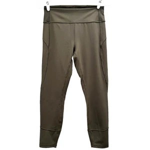 Lululemon Leggings Damen 10 in Bewegung eng olivgrün 25" Everlux schnelltrocknend - Bild 1 von 11