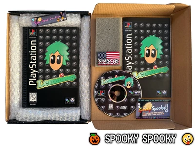 3D Lemmings PS1 Long Box - NTSC-U/C USA VGC CIB with Reg - Tracked - Image 1 of 4