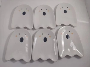  Spooky Halloween 6" Ghost Tidbit Dish 6" x 3"   Set Of 6. Bx 9 - Picture 1 of 3