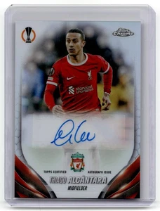Autógrafo Thiago Alcântara 2023-24 Topps Cromo Competiciones de Clubes UEFA #CA-TA - Imagen 1 de 2