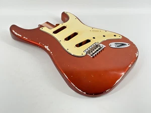 MJT Official Custom Vintage Aged Nitro Guitar Body by Mark Jenny VTS Aged Copper - Picture 1 of 11