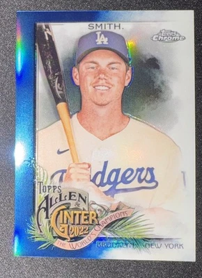 2022 Topps Allen and Ginter Chrome Blue #180 Will Smith 018/150 - Image 1 of 2