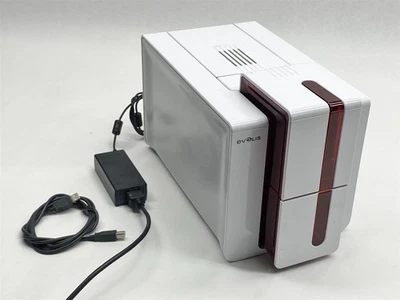 Evolis Primacy Expert Badge ID Color Card Printer PM1H0000RS *No Ribbon* - Image 1 of 4