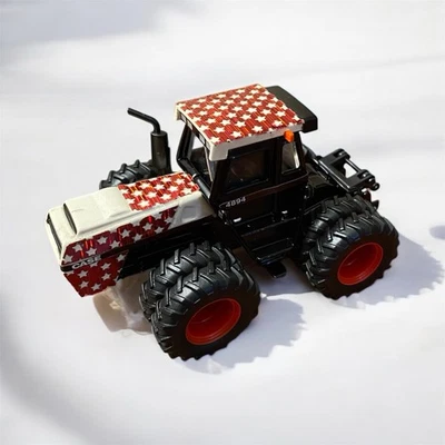 1/64 Prestige Case 4894 Tractor CustomRed Chrome Star Spangled Vinyl Wrap - Image 1 of 4