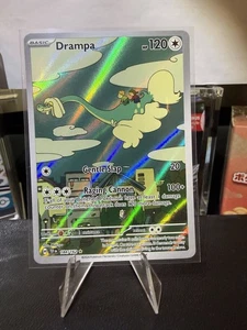 Sv05: Fuerzas Temporales - Drampa Ilustración Raro Holo #184/162 Pokemon Juego de Cartas Coleccionables - Imagen 1 de 2