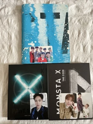 Monsta x 3 Albums with photocards and one album without CD - Bild 1 von 2