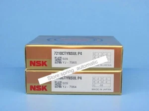 NSK 7210CTYNSULP4 Abec-7 Super Precision Spindle Bearings (Matched Set of Two) - Picture 1 of 4