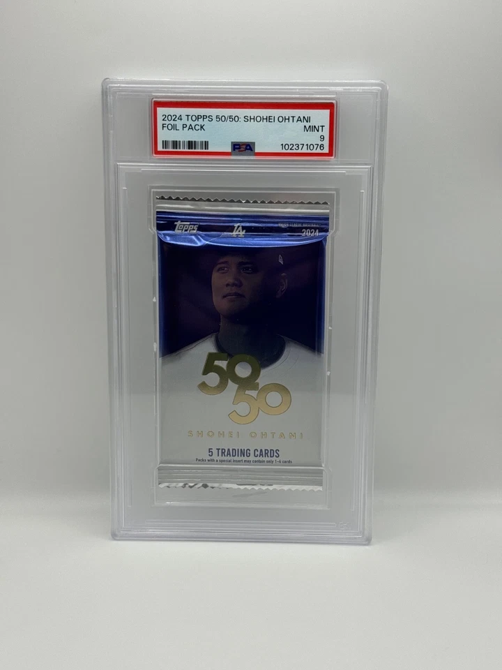 2024 Topps Shohei Ohtani Record 50/50 Club 5 Cards set