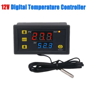 DC 12V 20A High Precision Digital Temperature Controller Thermostat W3230 XL - Picture 1 of 9