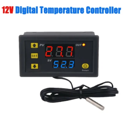 DC 12V 20A High Precision Digital Temperature Controller Thermostat W3230 XL - Image 1 of 4