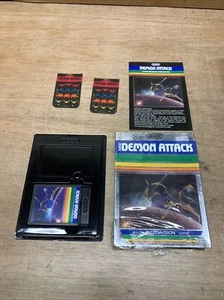Intellivision Demon Attack by Imagic Complete With Box Manual Overlays - Picture 1 of 7