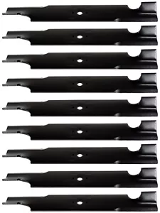 9 USA Mower Blades® for Exmark 1-303146 1-303527 1-633482 36" 52" Deck - Picture 1 of 7