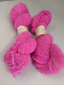 Fifi la Bonk merino boucle yarn 40g 200yds hand dyed weaving knit crochet craft - Picture 1 of 4