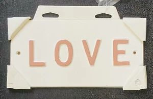 Hearth & Hand Magnolia LOVE Wall Art Sign Home Décor White/Special  Gift - Picture 1 of 2