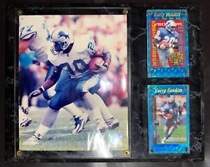 Barry Sanders DetroitLions Professional Plaque Framed Cards Licensed 1994-1995