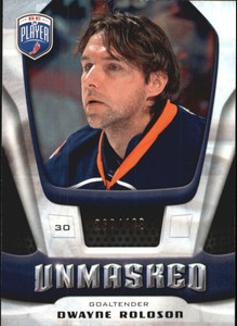 2009-10 (ISLANDERS) Be A Player Goalies Unmasked #GU13 Dwayne Roloson /499