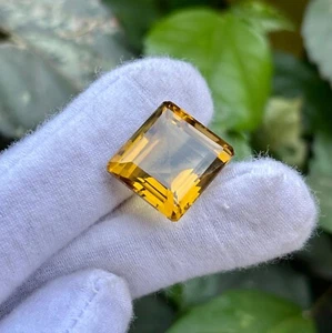 Natural Honey Quartz Octagon Faceted Cut Loose Gemstone For Making Jewelry - Picture 1 of 4