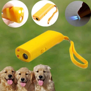 Ultrasonic Anti Barking Pet Dog Repeller Train Control Device Bark Stop Trainer - Picture 1 of 2