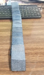 SERGIO VALENTE MEN'S BUE TIE, 52" x 2 1/4" NEW, NO TAGS - Picture 1 of 3