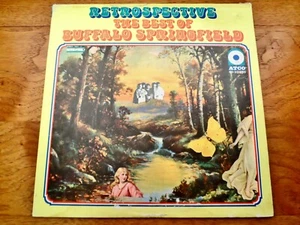 Buffalo Springfield ♫ Retrospective ♫ Rare Atco Records Monarch Press Vinyl LP - Picture 1 of 3