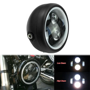 6.5 inch LED Headlight Head Lamp Low High Beam Light Fit For Harley Sportster XL - Picture 1 of 11
