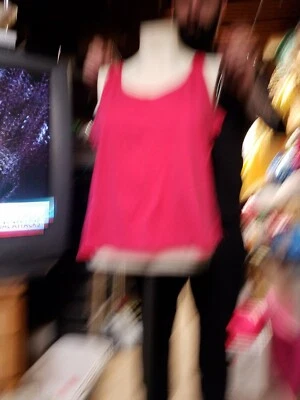 Camiseta sin mangas Marsh Landing rosa cami talla S camisa Foto 1 de 2