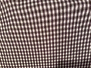 New York Garment Distric 1/6” Gingham Check Fine Cotton Blend 59” Wide BTHY - Picture 1 of 3