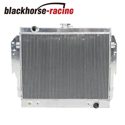 3 Row Aluminum Radiator For 79-93 Dodge D150 D250 D350 W150 W250 Ram 5.2 5.9L V8 - Image 1 of 4