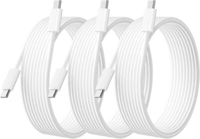 3x Original Carga Rapida USB-C De 100W Cable 10FT Cargador Para iPhone 16 15 Pro Foto 1 de 4