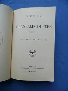 ILLUSTRATO-FAVA-GRANELLIN DI PEPE-DISEGNI PREVIATI+CORDELIA-CASTELLO BARBANERA - Picture 1 of 10