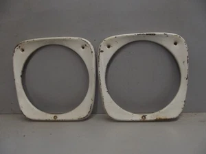 1964 1965 1966 CHEVROLET TRUCK HEADLIGHT SURROUND TRIM ORIGINAL c10 c20 c30 - Picture 1 of 8