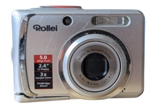 🔥Rollei Digitalkamera RCP-5324 getestet silber 5 Megapixel Sammler selten🔥 - Bild 1 von 8