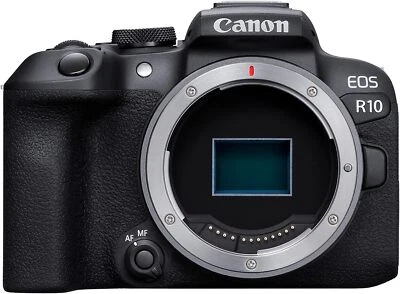 Canon EOS R10 24.2MP Spiegellose Kamera - Schwarz (Nur Gehäuse) aus Japan - Bild 1 von 4