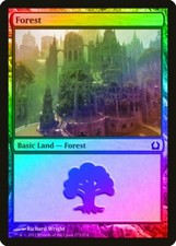 Forest (273) FOIL Return to Ravnica PLD Basic Land MAGIC MTG CARD ABUGames