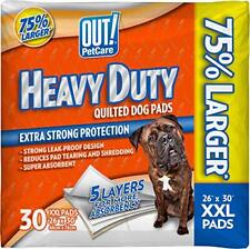 Out Heavy Duty Xxl Dog Pads | Absorbent Pet Training and Puppy Pads | 30 Pads |