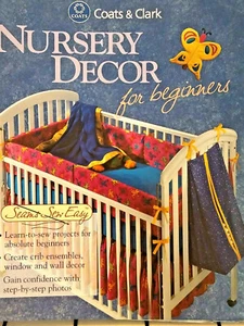 Coats & Clark KINDERZIMMER DEKOR für Anfänger 2000 Hartspirale 126pg Nähbuch - Bild 1 von 11