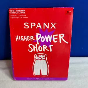 Spanx Higher Power Shorts High-Rise Waist Tummy Control Shapewear Lady Underwear - Picture 1 of 18