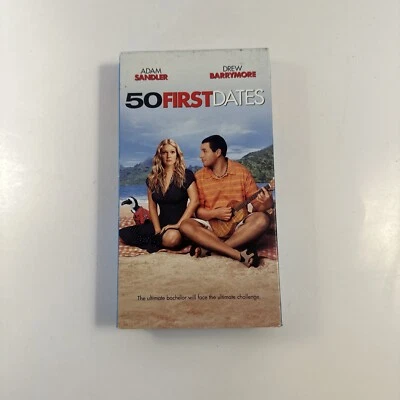 50 First Dates 2004 VHS teen comedy Drew Barrymore Adam Sandler - Image 1 of 3