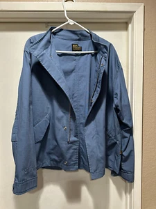 BAIT Herren Ripstop Jacke blau Große L - EINMAL GETRAGEN - SOFORTVERSAND! - Bild 1 von 5