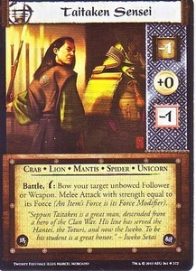 3 x Taitaken Sensei L5R CCG TF Twenty Festivals - Picture 1 of 1