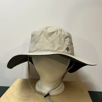 Sombrero Columbia Para Hombres Beige Talla Única Ventilado Gorra para Sol Correa para Mentón Boonie Cubo Pesca Foto 1 de 4