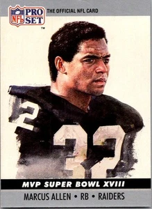 1990 Pro Set #18 Marcus Allen - Picture 1 of 2