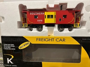 K Line 6-22282 Southern Scale Bay Window Caboose w/ Smoke LN/Box - Picture 1 of 3