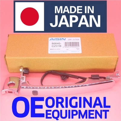 Manija de puerta del conductor delantera izquierda cromada AISIN para Nissan Rogue Smart Entry 2010-13 Foto 1 de 4