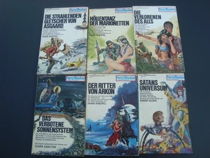 Perry Rhodan Planeten Romane TB Sammlung 6x Folgen 47 + 49 + 58 + 70+ 85 + 92 - Bild 1 von 5