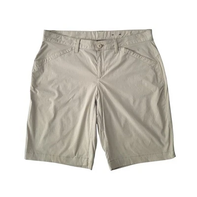 Pantalones Cortos Eddie Bauer Caqui Para Mujer 10 Beige Senderismo Camping Caminar Bermudas Foto 1 de 4