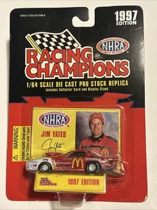 Racing Champions 1997 Edición NHRA Jim Yates McDonald’s Pro Stock 1/64 Dragster - Imagen 1 de 10